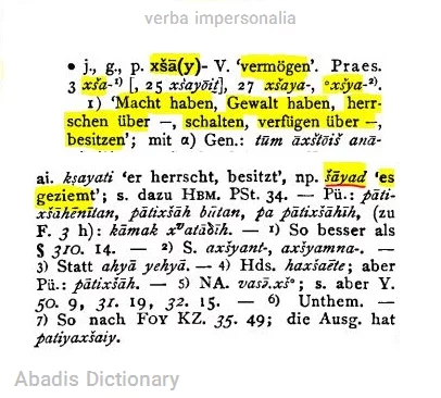 verba impersonalia